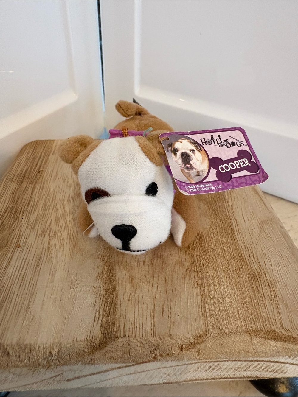 2009 McDonald’s Hotel for Dogs” mini plush Cooper